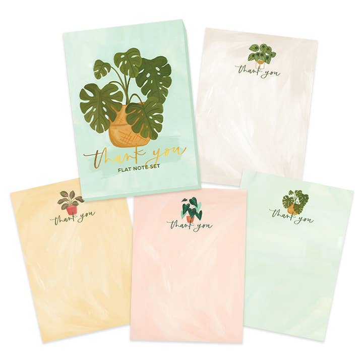 1 Canoe 2 Thank You Flat Note Set