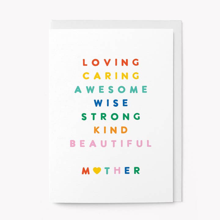 Kaart Beautiful Mother