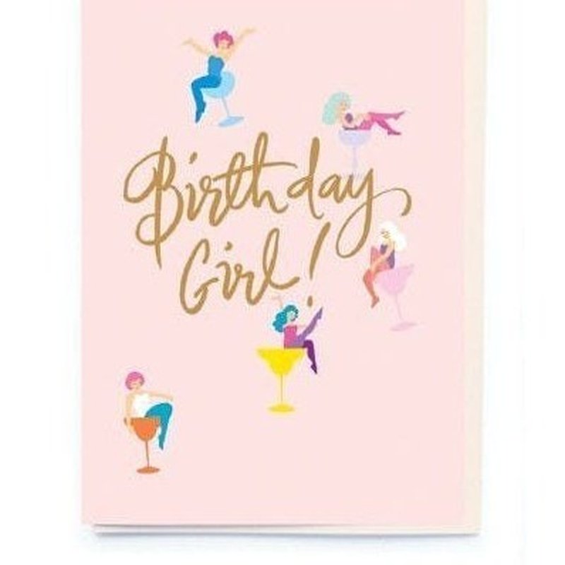 Kaart Birthday Girl!