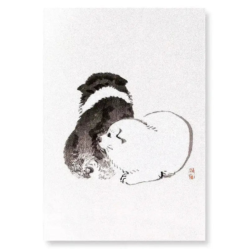 Dog Puppies A4 Print