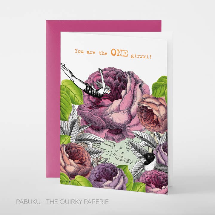 Kaart One Girrrl