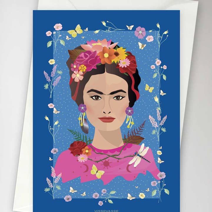 Kaart Frida Kahlo