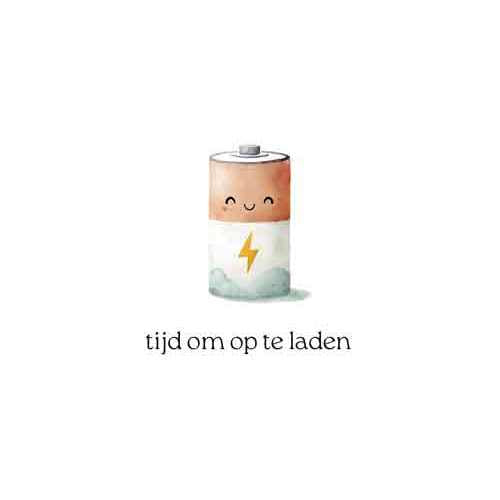 Kaart Tijd Om Op Te Laden