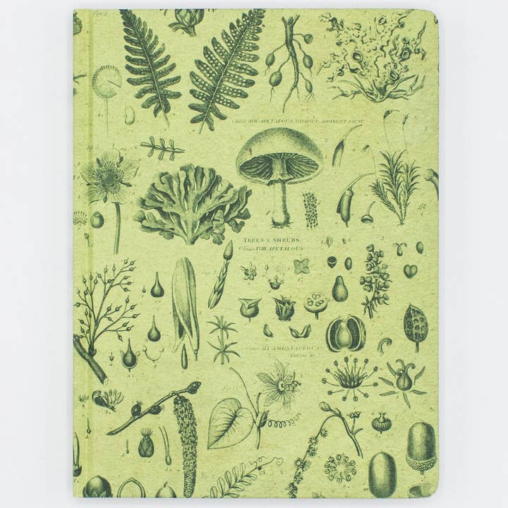 Plants & Fungi Hardcover Notebook