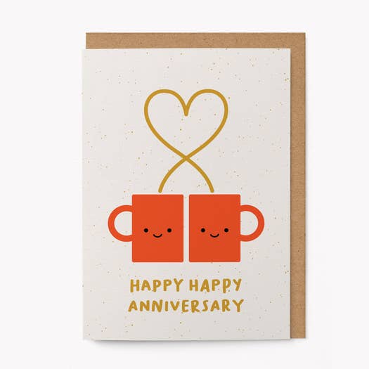 Kaart Happy Happy Anniversary