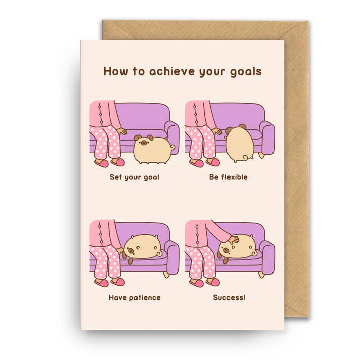 Kaart Pusheen Goals