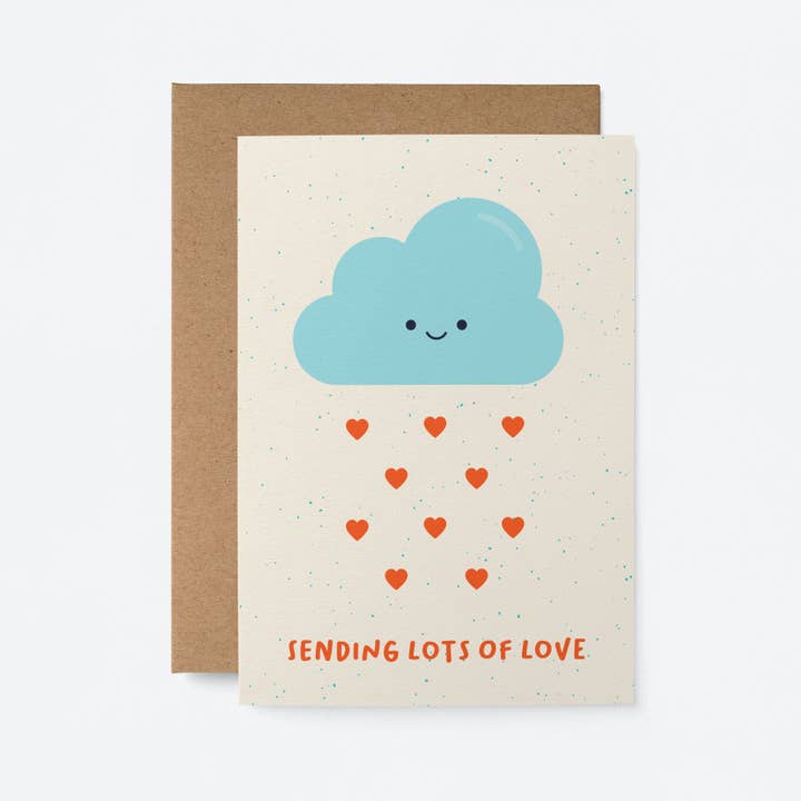 Kaart Sending Lots Of Love