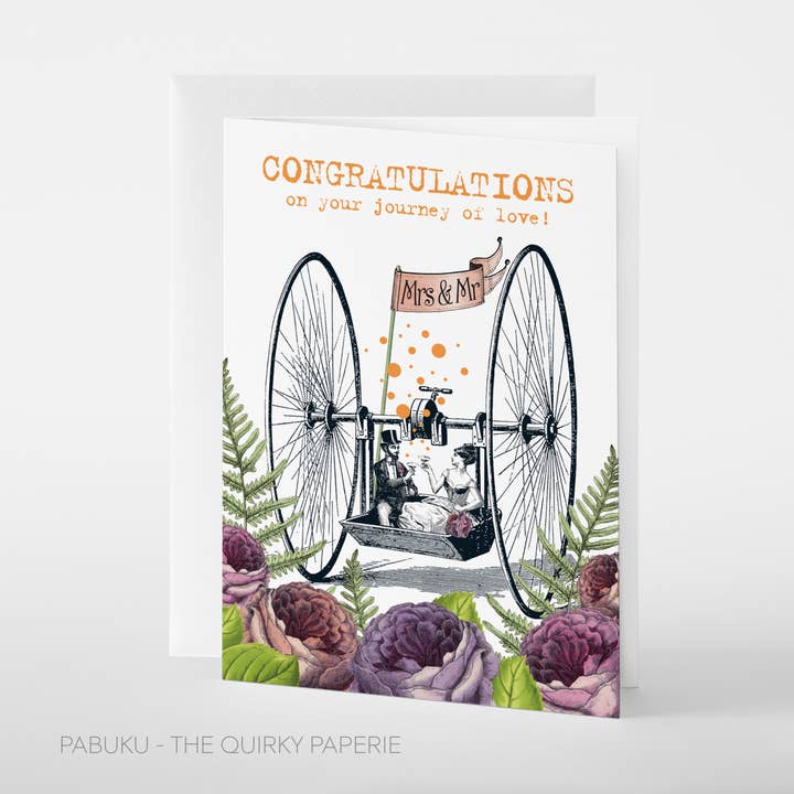 Kaart Journey Of Love | Mr&Mrs