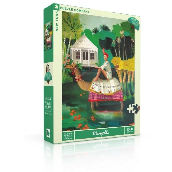 New York Puzzle Company Marigolds Puzzel 1000 Stukjes