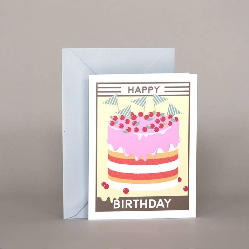 Biglietto Di Compleanno Con Mappa Personalizzata – Cartolina Per Auguri Originale Con Design Mappa
