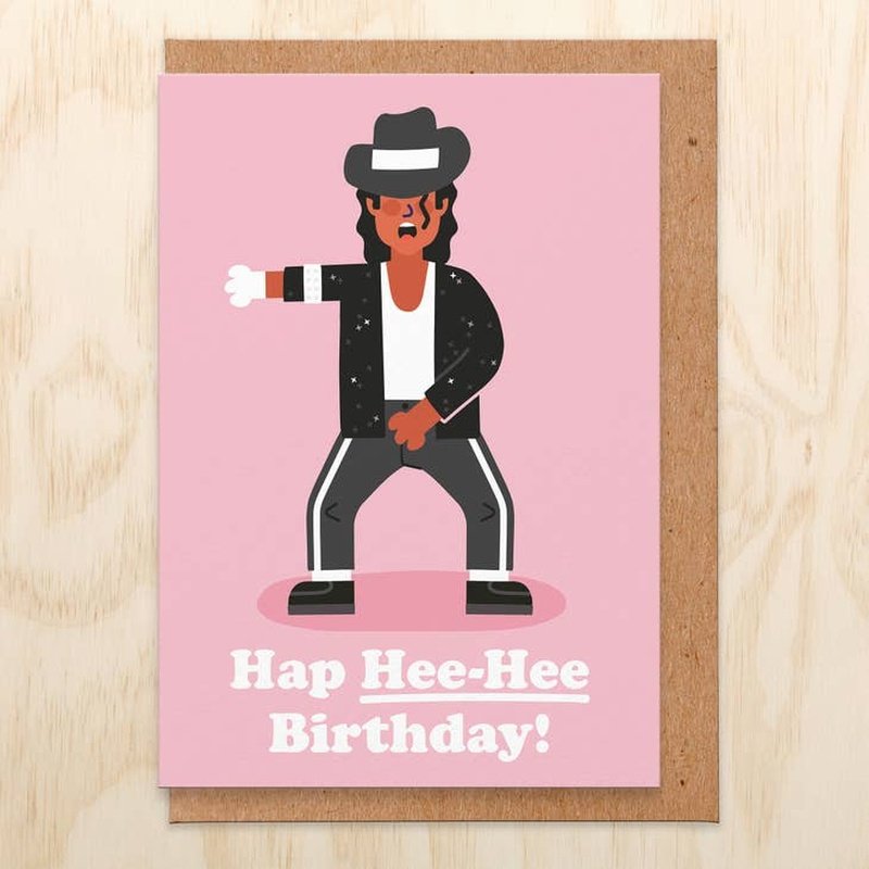 Kaart Hap-Hee Hee Birthday | Michael Jackson