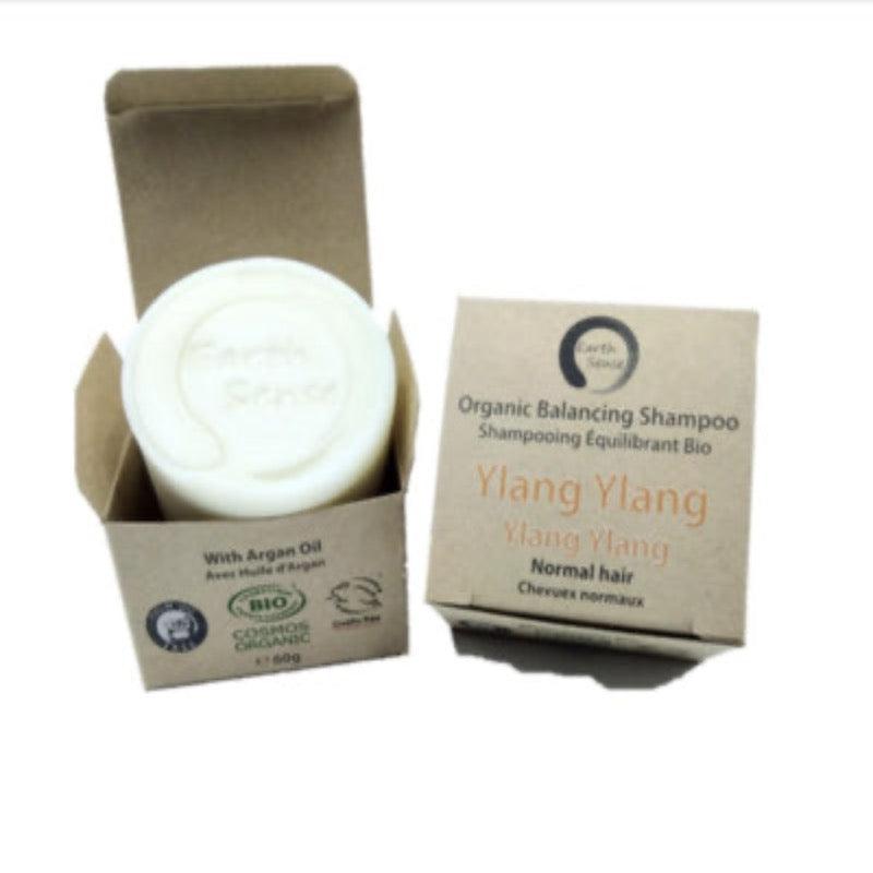 Earth Sense | Organic Balancing Solid Shampoo - Ylang Ylang