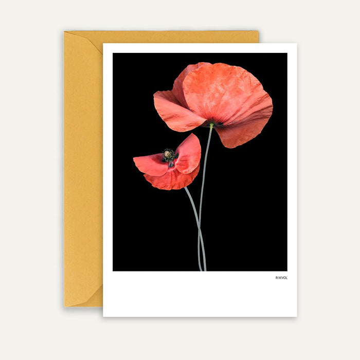 Card Poppy 04 | Edizione nera