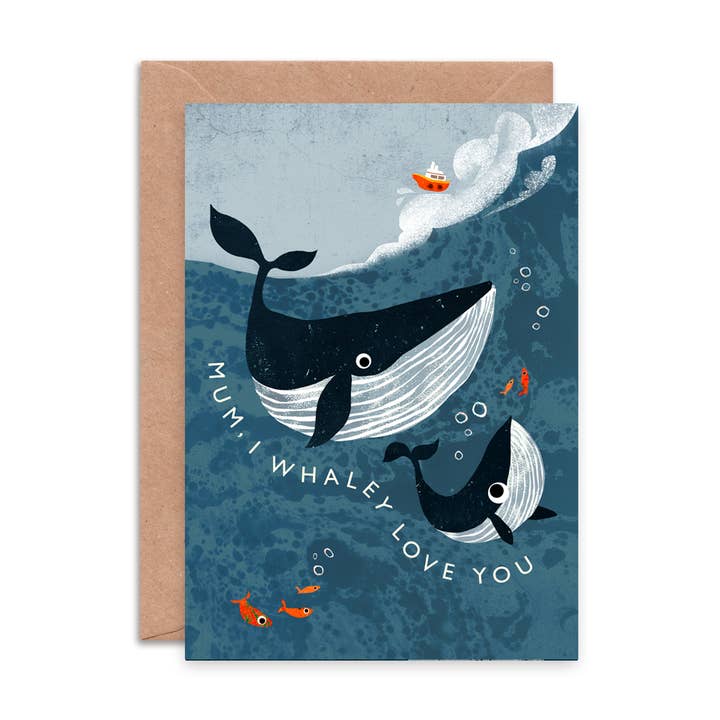 Kaart Mum, I Whaley Love You