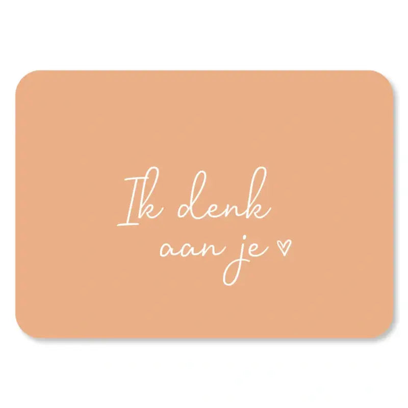 Kaart Ik Denk Aan Je