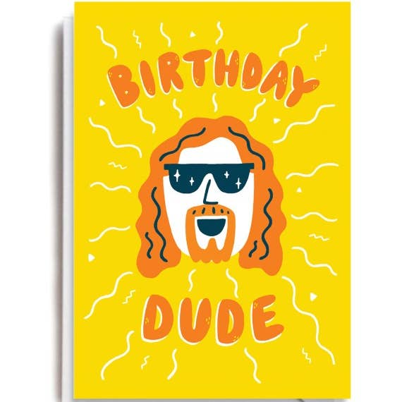 Kaart Birthday Dude