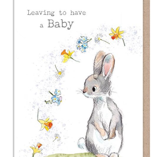 Kaart Leaving To Have a Baby