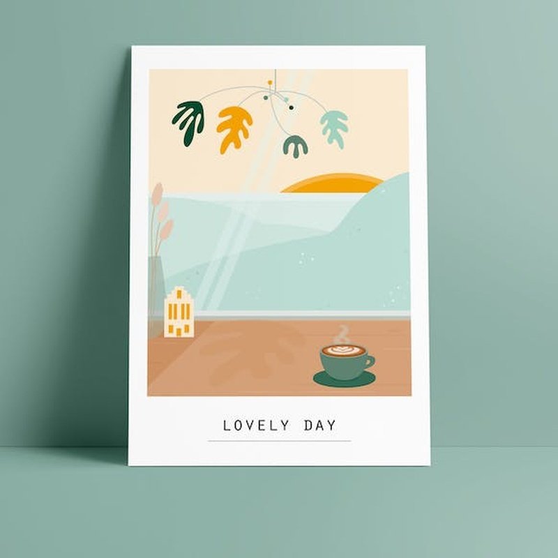Kaart Lovely Day