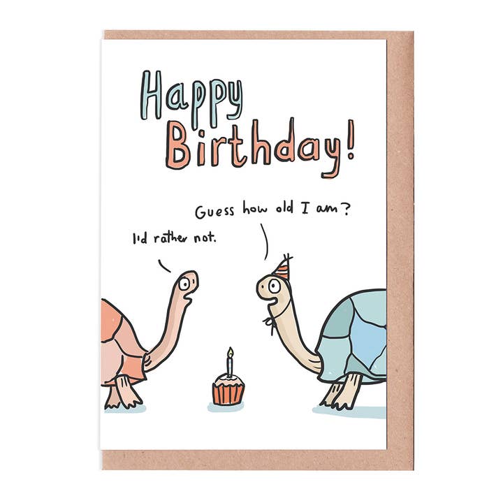 Kaart Guess How Old I Am