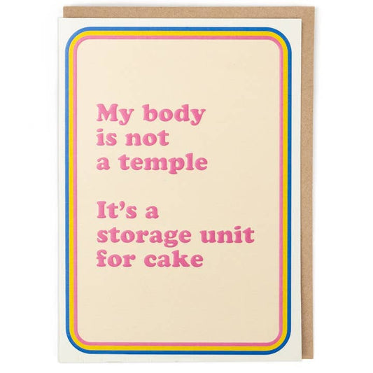 Kaart Storage Unit For Cake