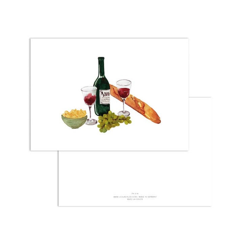 Ansichtkaart Picknick | Zonder Envelop