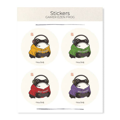 Ezen Frog Stickervel