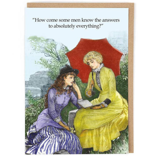 Kaart Know Absolutely Everything