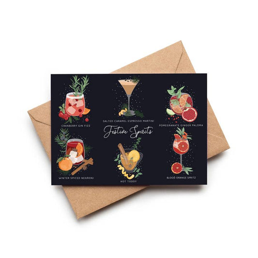 Kaart Festive Spirits
