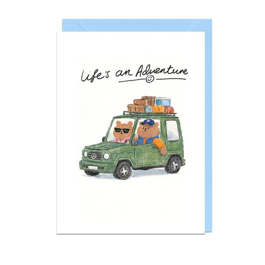 Kaart Life's An Adventure