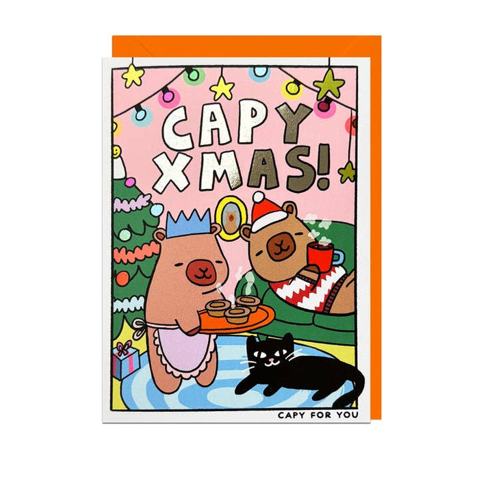 Card Capy Natale