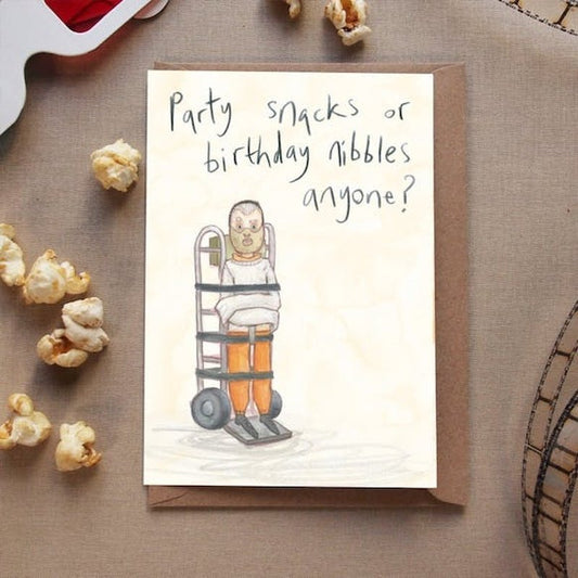 Kaart Party Snacks | Hannibal Lecter