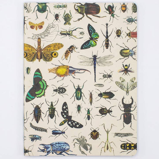 Insects Softcover Notebook - Dot Grid Pages
