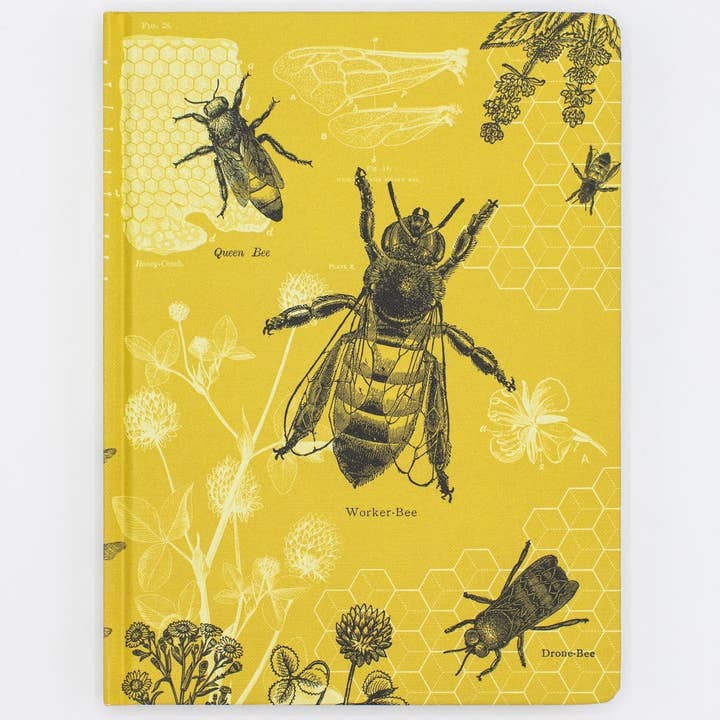Bees Hardcover Notebook