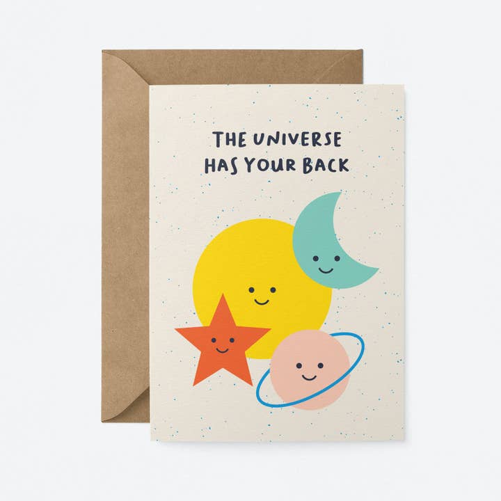 Kaart The Universe Has Your Back