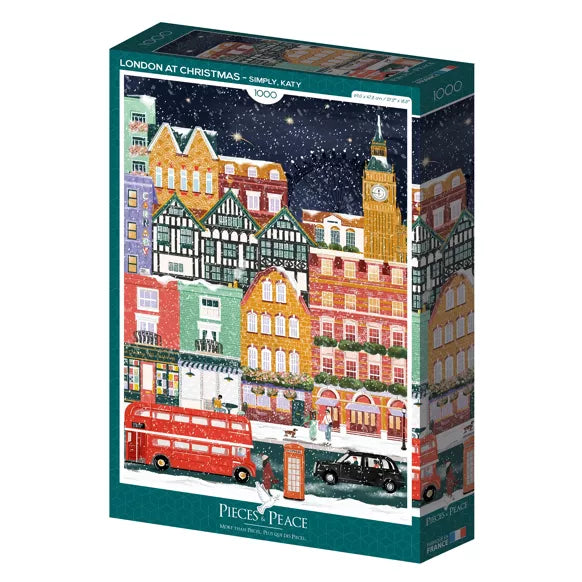 Pieces & Peace London a Christmas Puzzle 1000 pezzi