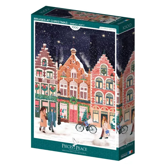 Pezzi e pace bluges al puzzle di Natale 1000 pezzi