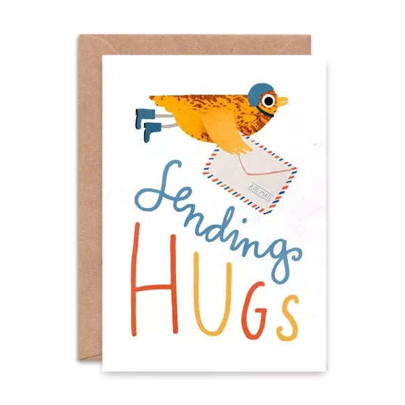 Kaart Sending Hugs