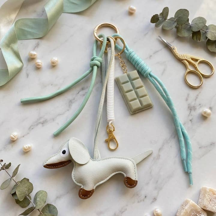 Lilac Bag Charm