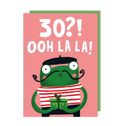 Kaart French Frog Leeftijd