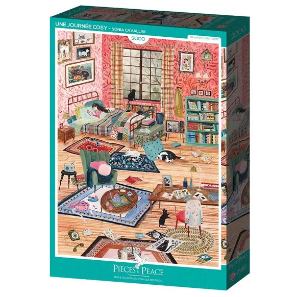 Pieces & Peace A Cozy Day Puzzel 2000 Stukjes