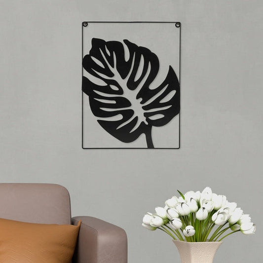 Metalen Wanddecoratie | Blad | 30x40cm