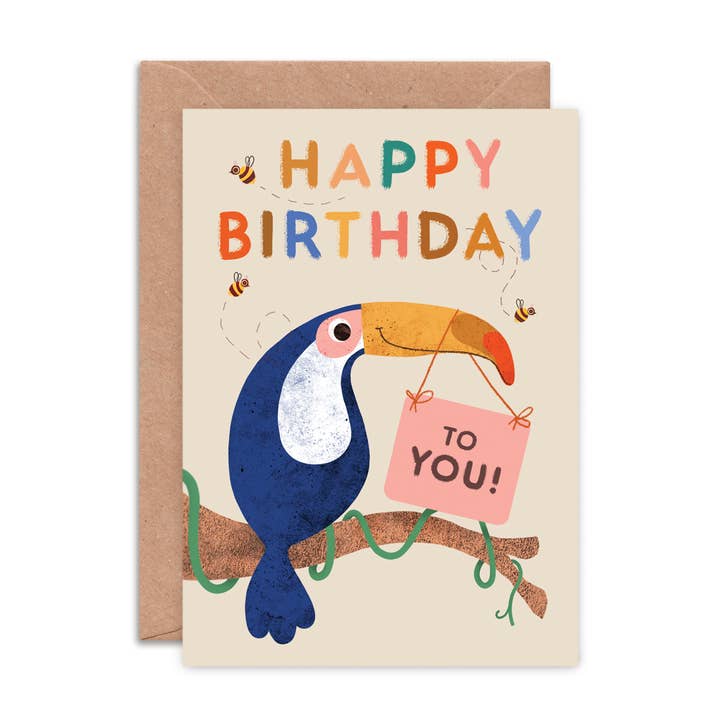 Kaart Bird Birthday
