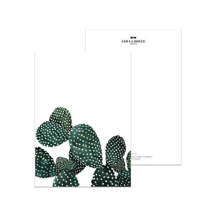 Famiglia Cactus Postcard | Una busta