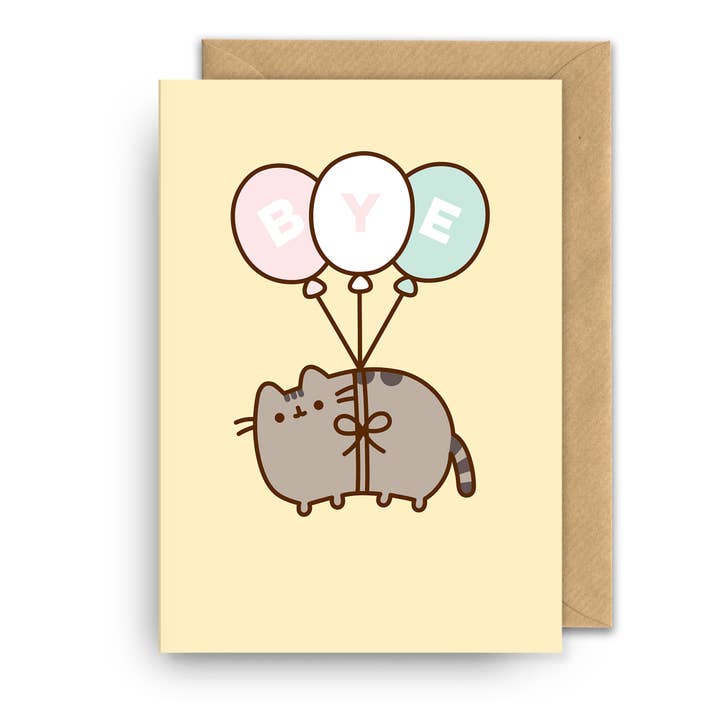 Kaart Bye | Pusheen
