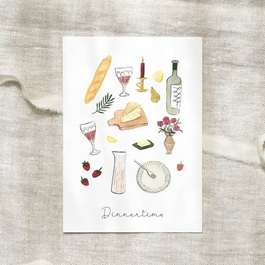 Kaart Dinnertime