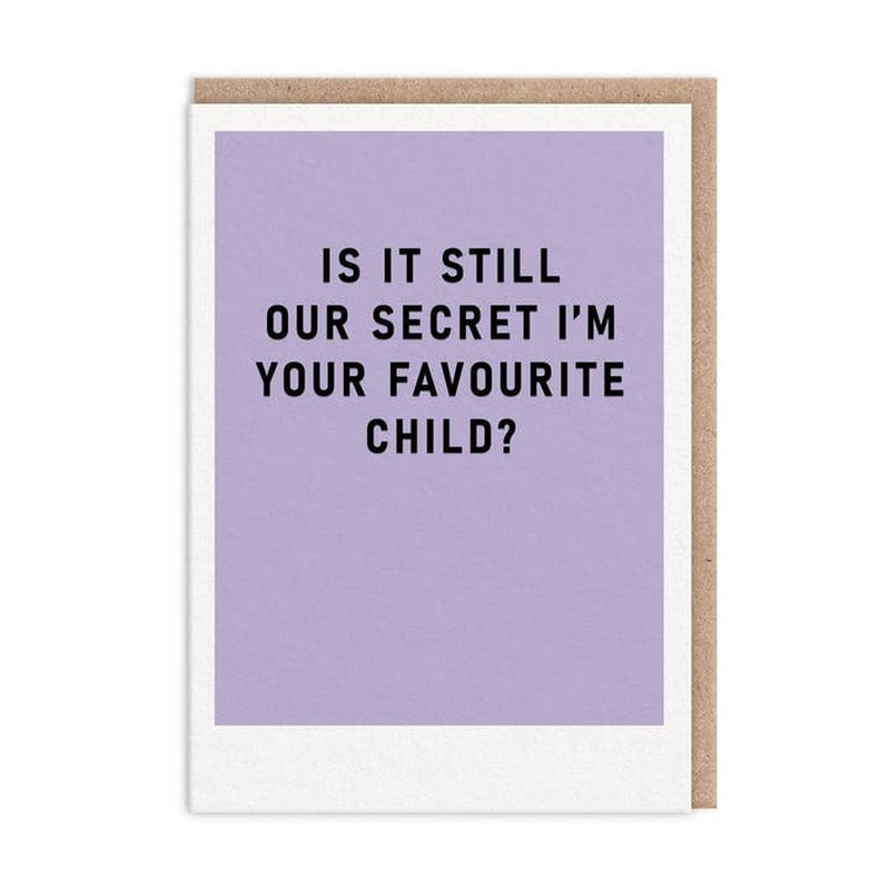Kaart Favourite Child