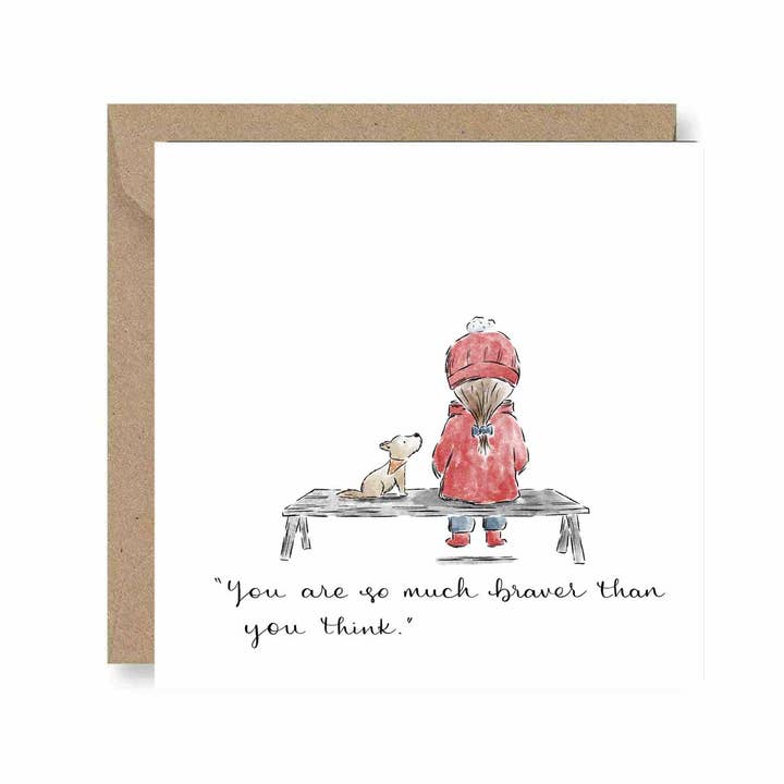 Kaart You Are So Much Braver