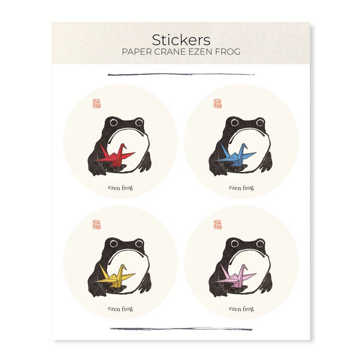 Ezen Frog Stickervel