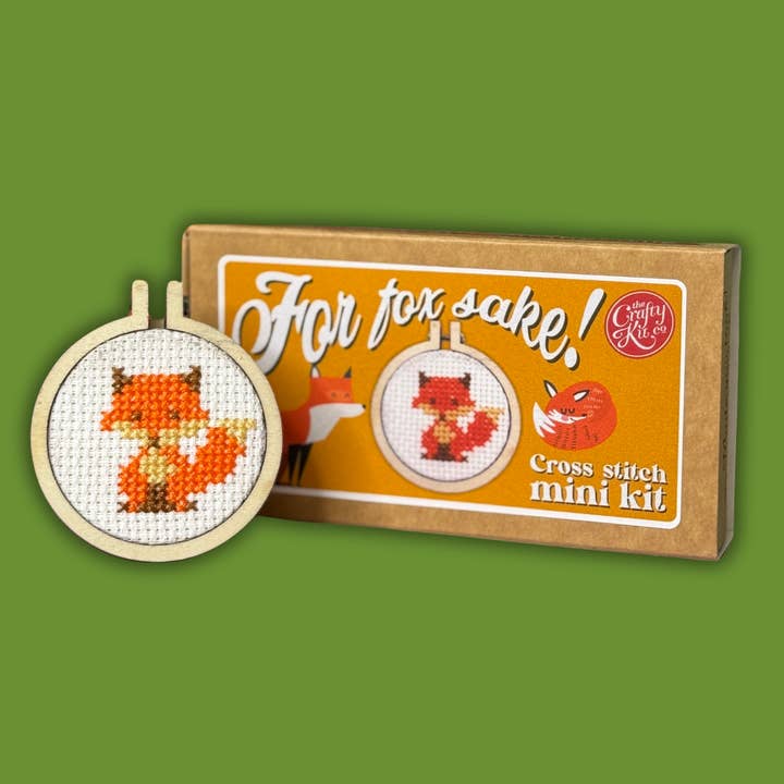 Mini Match Box Cross Stitch Kit