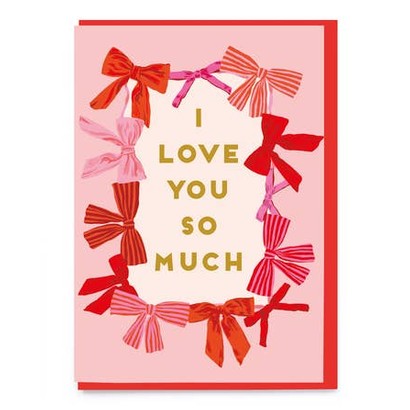Kaart Love Bows